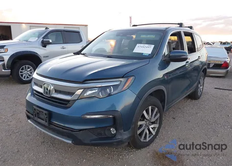 2021 Honda Pilot 2Wd Ex-L из США, поврежденный, VIN 5FNYF5H59MB015635